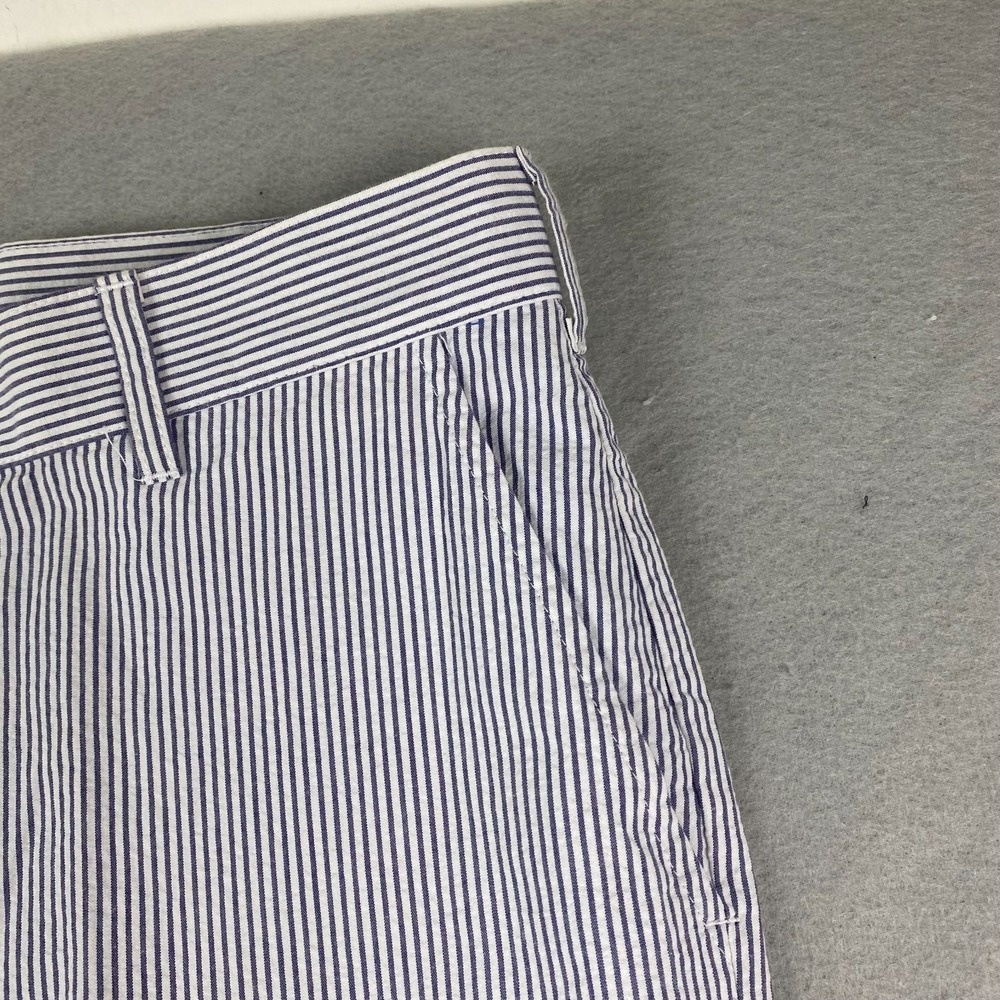 Bills Khakis mens Parker Pant 36 seersucker Blue White Made USA unhemmed NEW - Picture 3 of 14